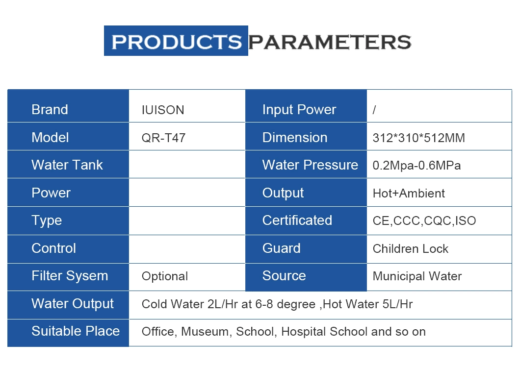 208 New Type Free Standing Hot and Cold Compressor Cooling Water Dispenser